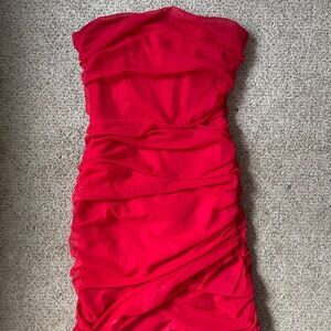 Red Corset dress